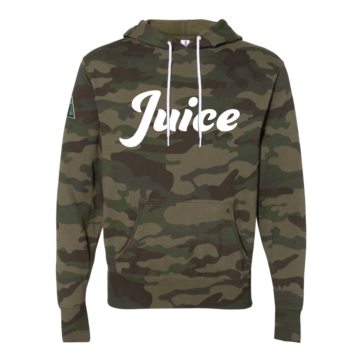 Hype camo clearance hoodie